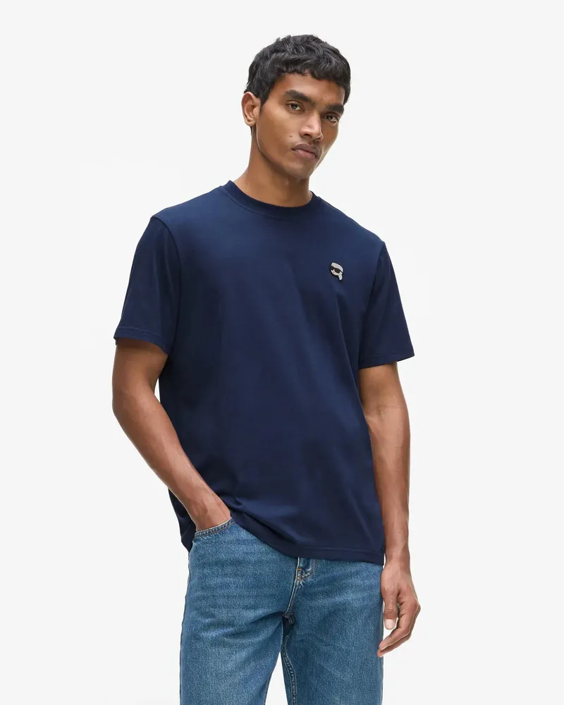 Karl Lagerfeld Male, Silberseeblau, Size Blue