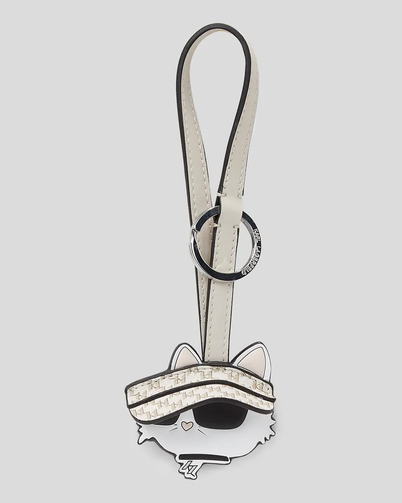Karl Lagerfeld Ikon Choupette-schlüsselanhänger, Frau, Zement, Größe Zement