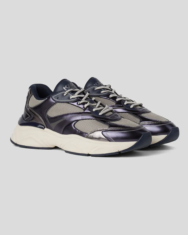 Karl Lagerfeld Komet sneaker, Mann, Marineblau/Weiss, Größe Marineblau