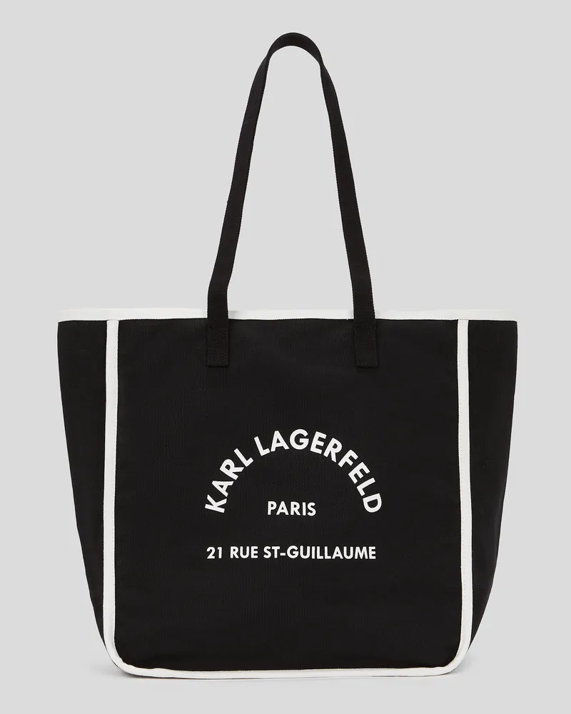 Karl Lagerfeld Rue St-guillaume Shopper, Frau, Schwarz, Größe Schwarz