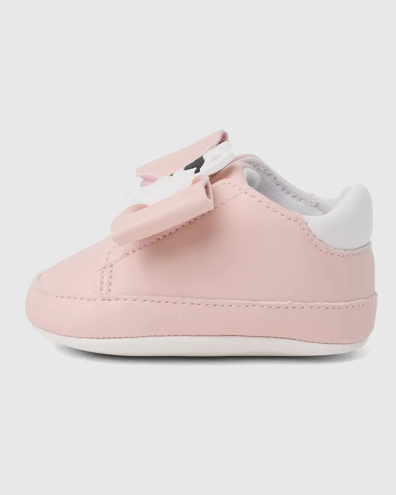 Karl Lagerfeld Ikon Choupette Sneakers Mit Schleife Für Babys, Pink, Größe Pink