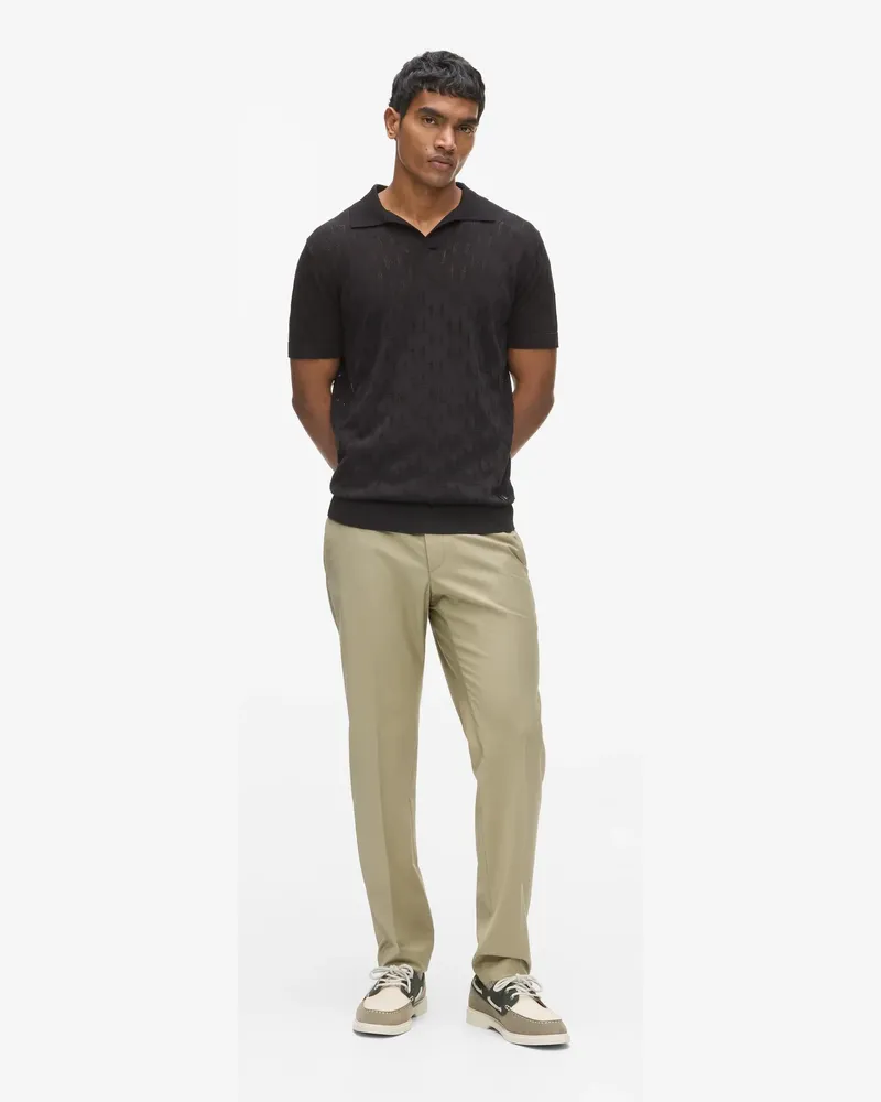 Karl Lagerfeld Modern Geschnittene Hose, Herren, Khaki, Größe Khaki