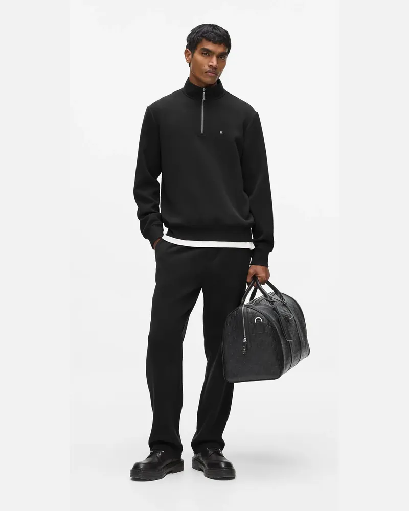Karl Lagerfeld Trainingshose Aus Double-knit-jersey, Herren, Schwarz, Größe Schwarz