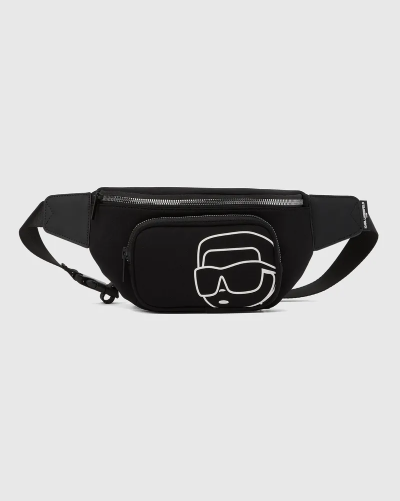 Karl Lagerfeld Gürteltasche Mit Ikon-kontur Für Jungen, Schwarz, Größe Schwarz