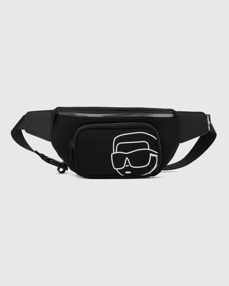 Karl Lagerfeld Gürteltasche Mit Ikon-kontur Für Jungen, Schwarz, Größe Schwarz