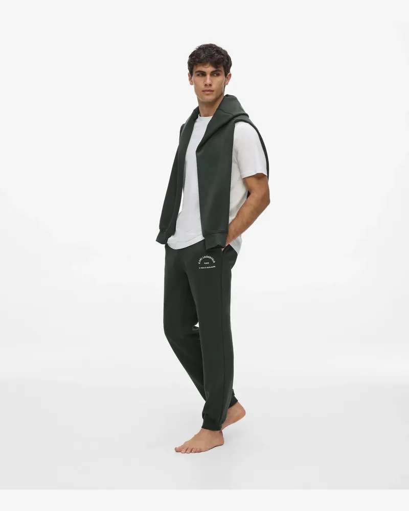 Karl Lagerfeld Rue St-guillaume Loungewear-hose, Herren, Thymian, Größe Thymian