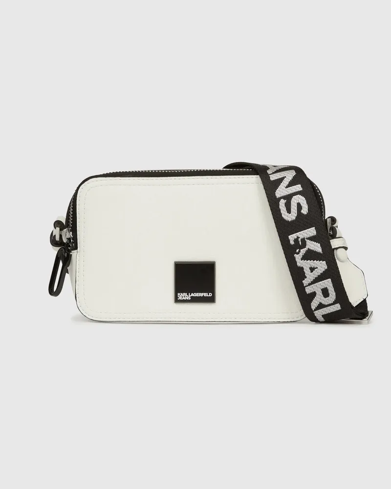 Karl Lagerfeld Kameratasche Mit Box-logo, Damen, Reiher, Größe Reiher