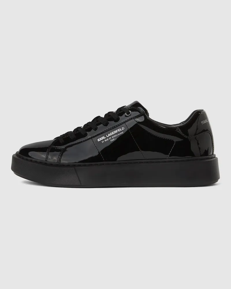 Karl Lagerfeld Maxi Kup Sneakers, Herren, Schwarz, Größe Schwarz