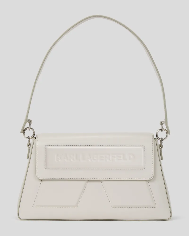 Karl Lagerfeld Ikon K Schultertasche, Frau, Zement, Größe Zement