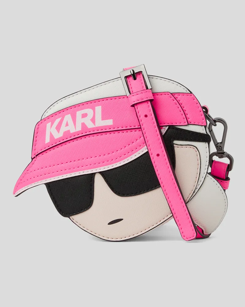 Karl Lagerfeld Ikon -tasche Für Mädchen, unisex, Fuchsia, Größe Fuchsia