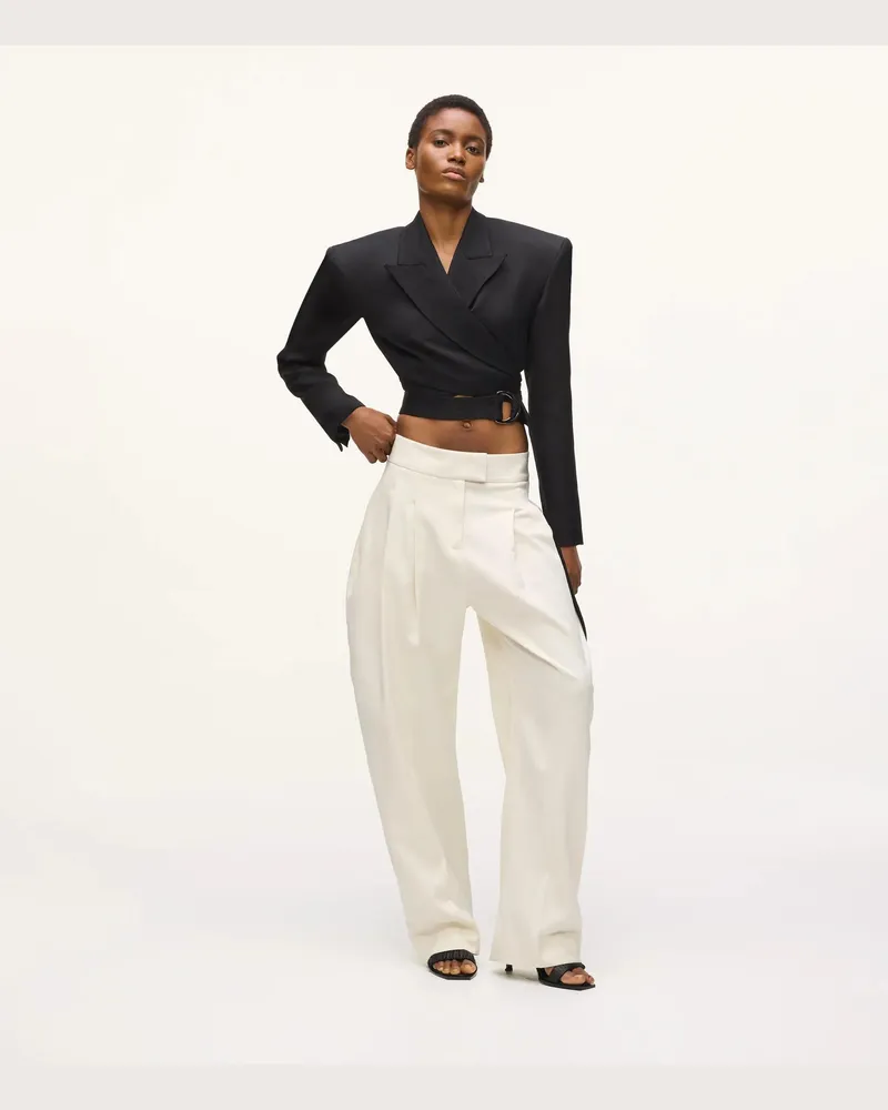 Karl Lagerfeld Kl Studio Barrel-leg-hose, Damen, Pristine, Größe Pristine