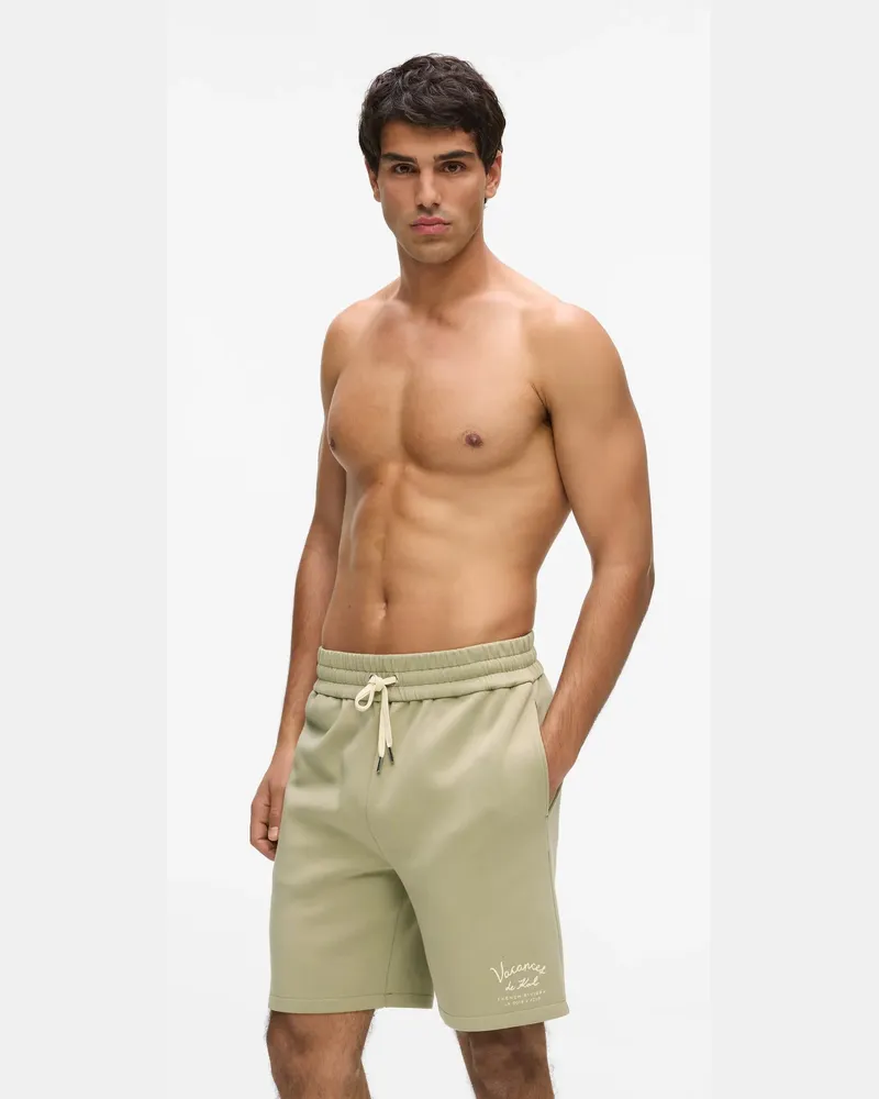 Karl Lagerfeld Vacances De Karl Loungewear-shorts, Herren, Sonnenlicht, Größe Sonnenlicht