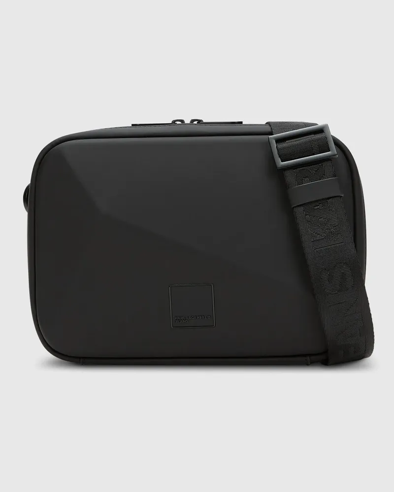 Karl Lagerfeld Kamera-tasche Aus Hartschale, Male, Schwarz, Size Black