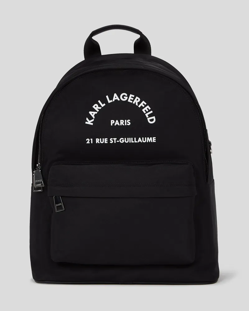 Karl Lagerfeld Rue St-guillaume Rucksack, Herren, Schwarz, Größe Schwarz