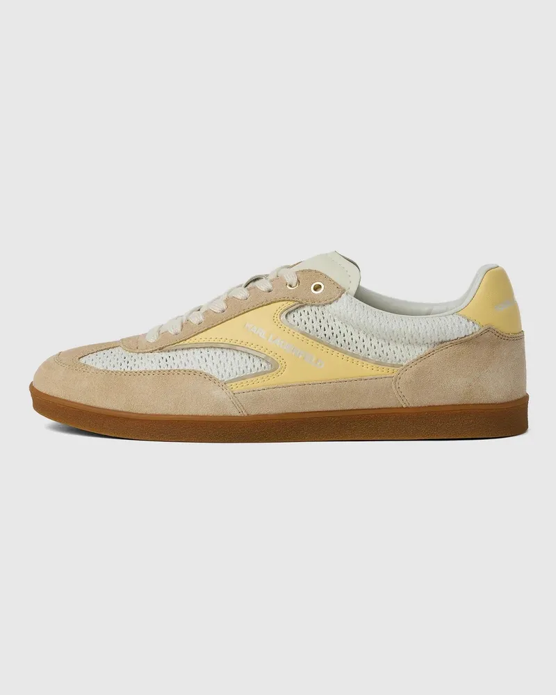 Karl Lagerfeld Exklusive Kandidate Mesh-sneakers, Damen, Beige, Größe Beige