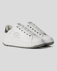 Karl Lagerfeld Rue st-guillaume kapri stollen-sneaker, Frau, Weiss/silber Weiss