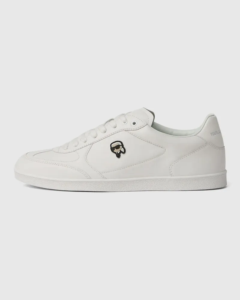 Karl Lagerfeld Ikon Nft Sneakers Mit Aufnäher, Damen, Weiss, Größe Weiss