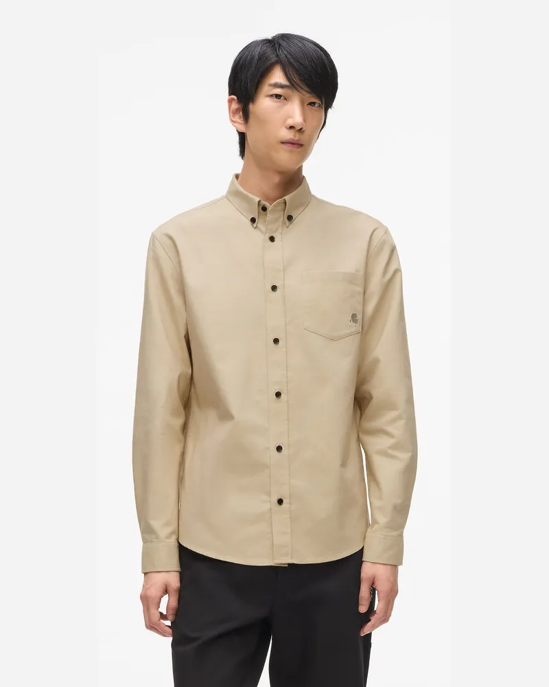 Karl Lagerfeld Kameo-shirt, Herren, Twill, Größe Twill