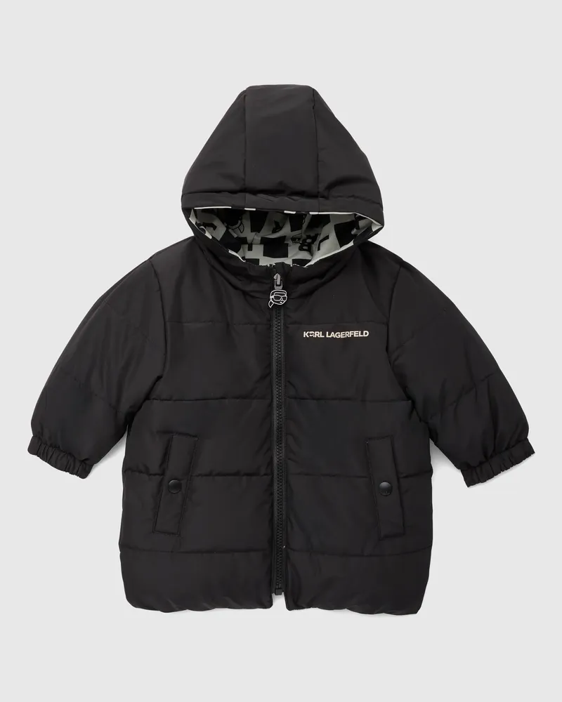 Karl Lagerfeld Wendbare Steppjacke Für Jungenunisex, Ivory, Size White
