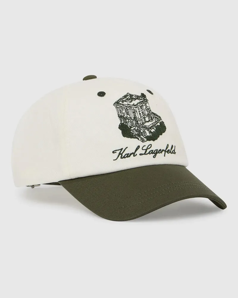 Karl Lagerfeld Villa La Vigie Kappe, Herren, Cannoli Creme, Größe Cannoli