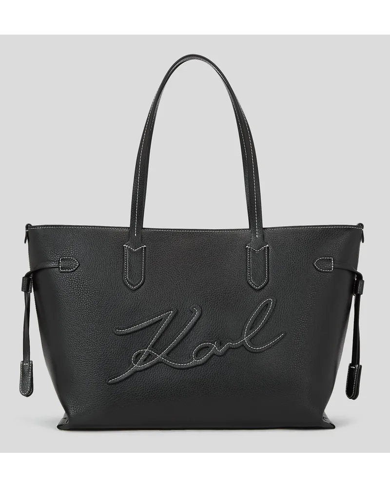 Karl Lagerfeld Karl x amber valletta Tote-bag, Frau, Schwarz Schwarz