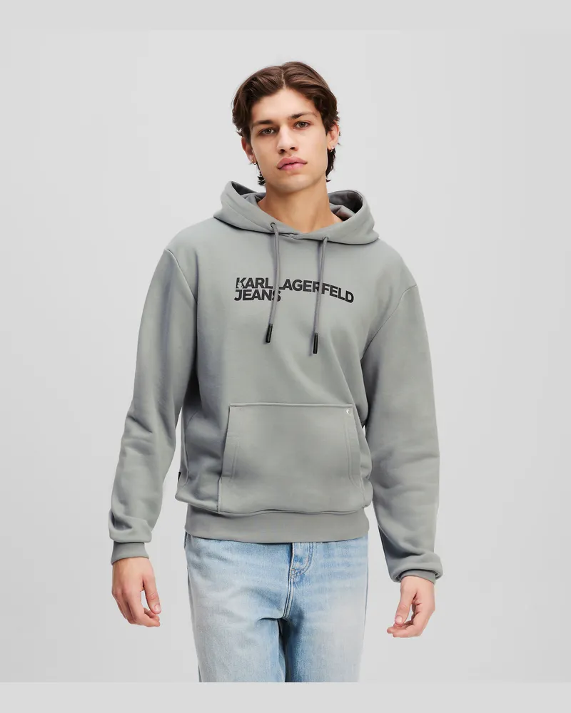 Karl Lagerfeld Kapuzenpullover Mit Logo, Mann, Monument, Größe Monument