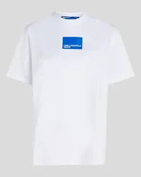 Karl Lagerfeld Klj Kurzärmliges T-shirt, Frau, Weiss Weiss