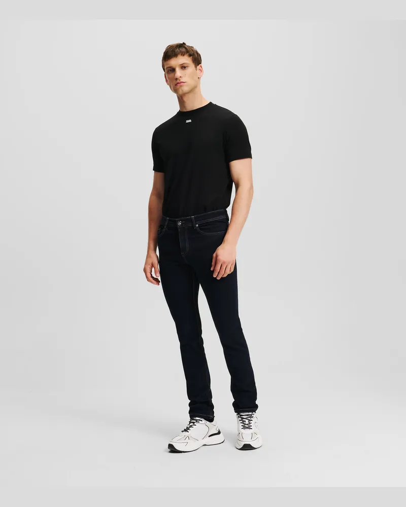 Karl Lagerfeld Klassische Jeans, Mann, Dunkelblau, Größe Dunkelblau
