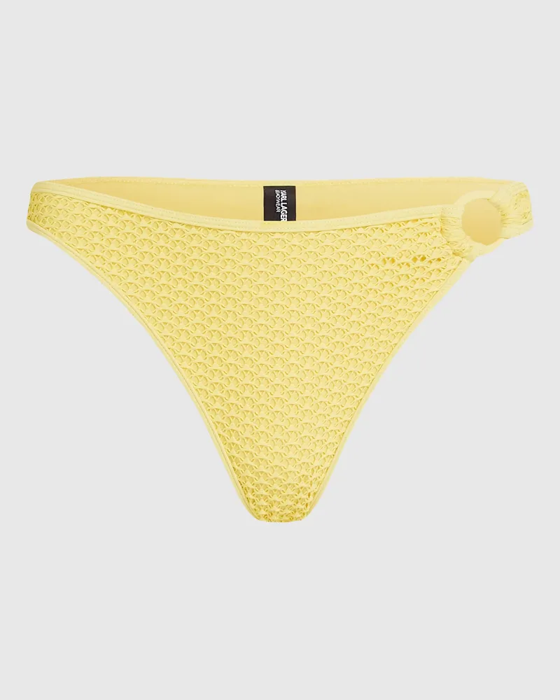 Karl Lagerfeld Häkel-bikinihöschen, Damen, Tiefer Wald, Größe Tiefer
