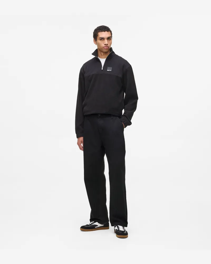 Karl Lagerfeld Legere Chino-hosen, Herren, Schwarz, Größe Schwarz