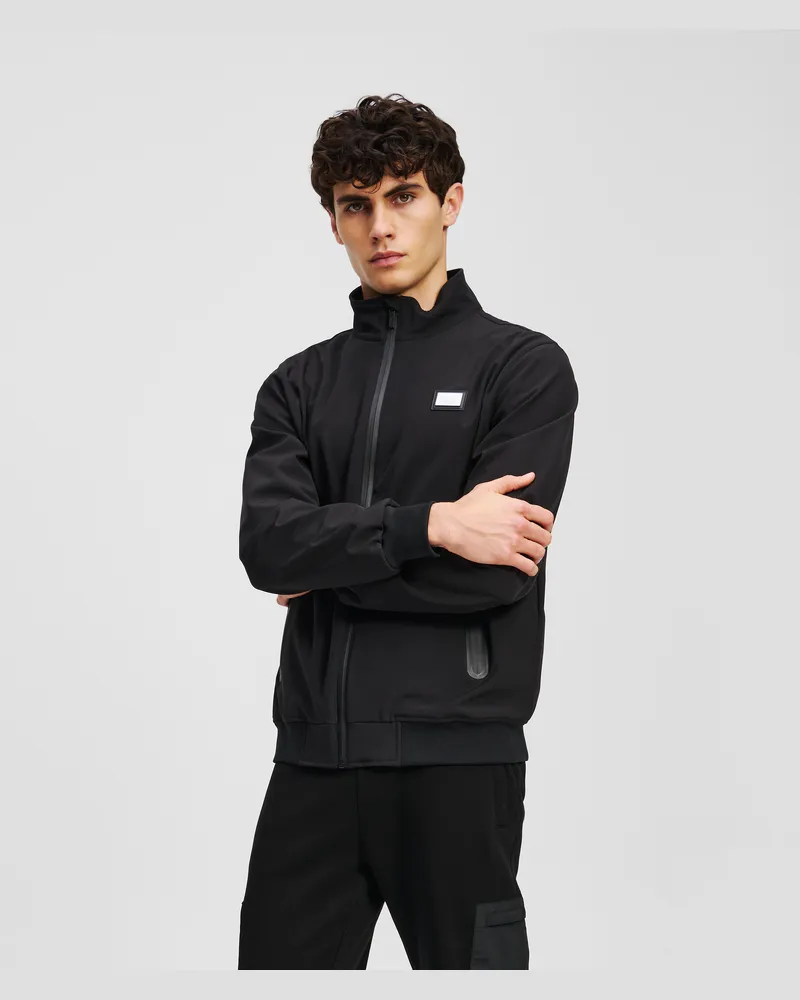 Karl Lagerfeld Bomberjacke, Mann, Schwarz, Größe Schwarz