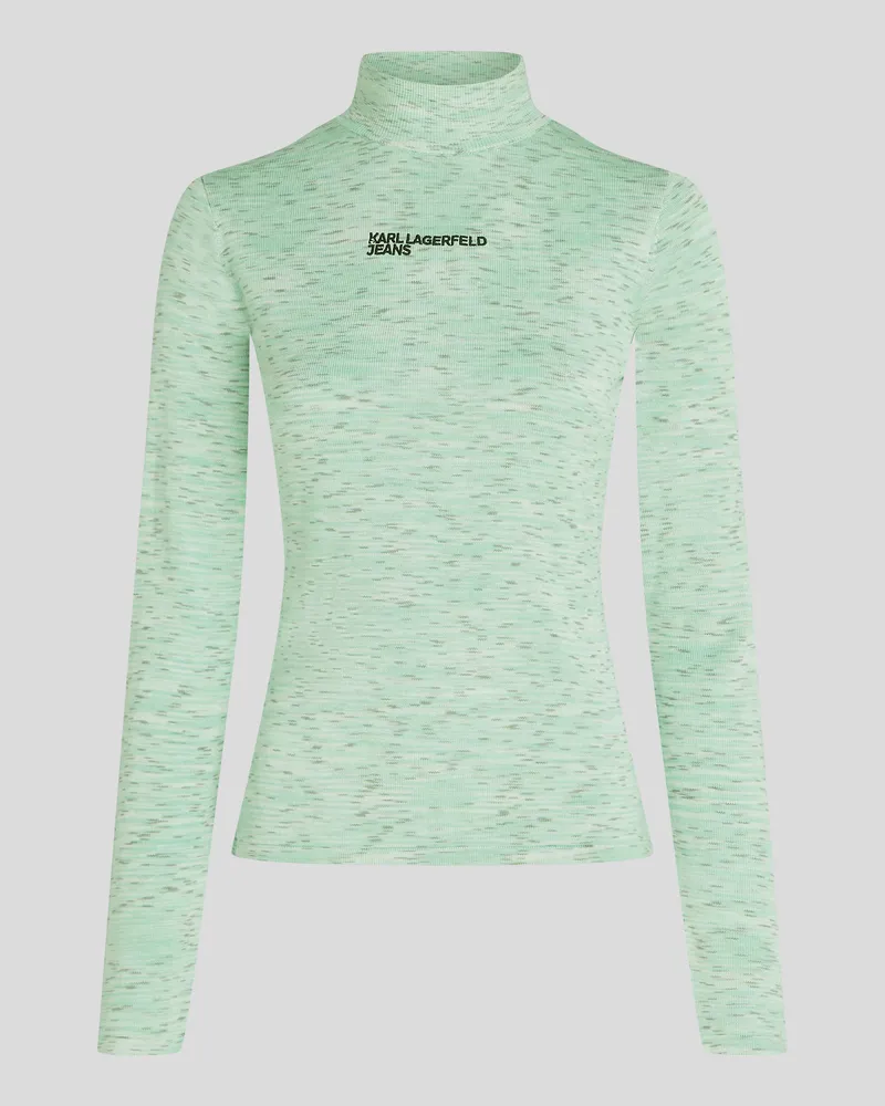Karl Lagerfeld Pullover Mit Stehkragen, Frau, Bucht, Größe Bucht