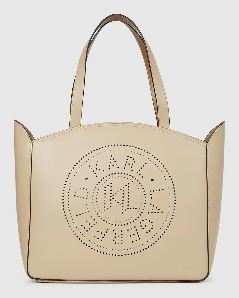 Karl Lagerfeld K/circle Mittelgroße Tote-bag, Damen, Sauberes Schwarz, Größe Sauberes