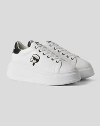 Karl Lagerfeld K/ikonik nft Kapri-sneaker, Frau, Weiss Weiss