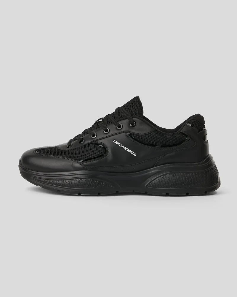 Karl Lagerfeld Vesta Sneakers, Herren, Schwarz, Größe Schwarz