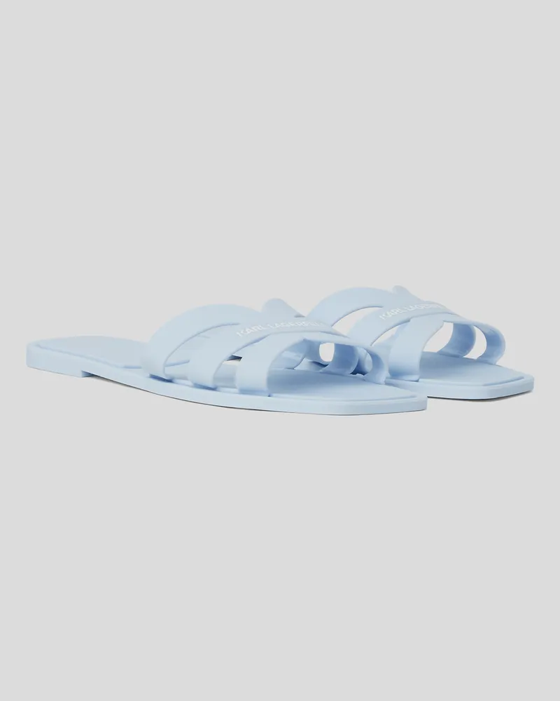 Karl Lagerfeld Jelly-slippers, Frau, Hellblau, Größe Hellblau
