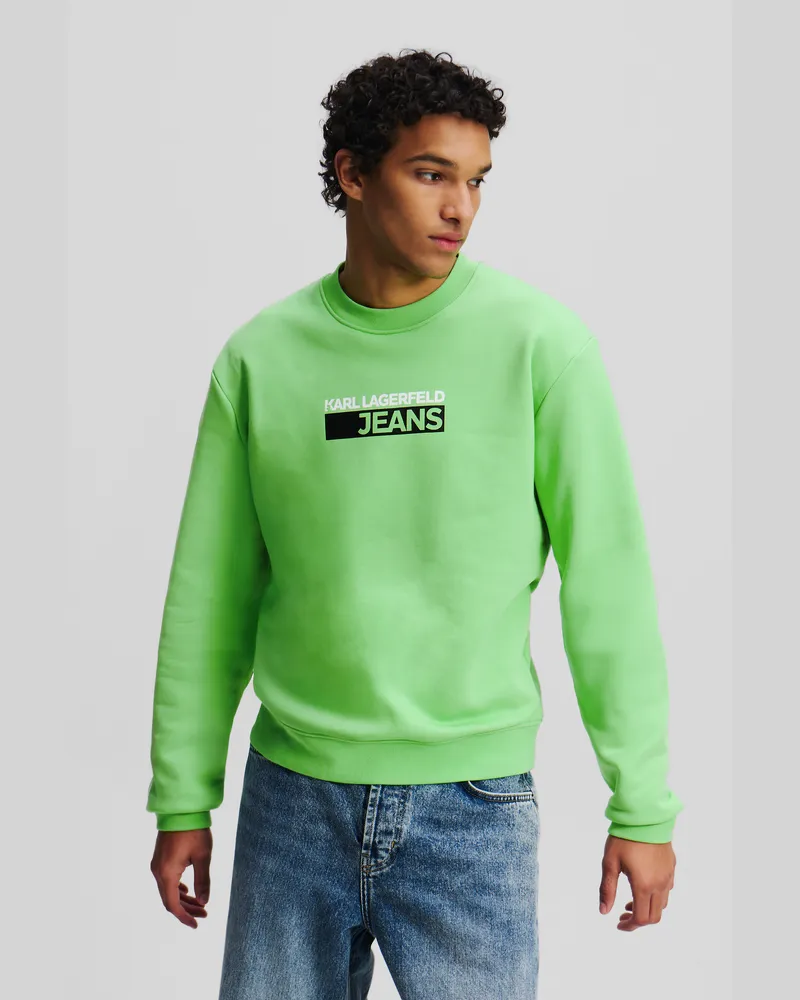 Karl Lagerfeld Sweatshirt Mit Logo, Mann, Frühling Bouquet, Größe Frühling