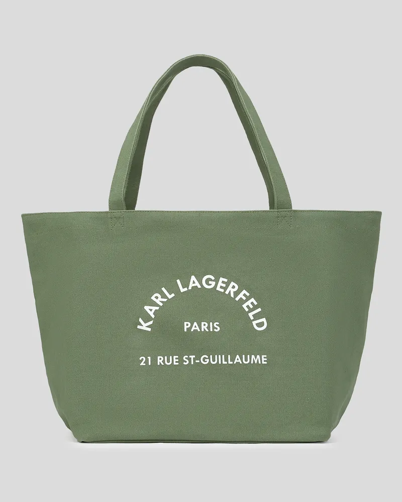 Karl Lagerfeld Rue St-guillaume Shopper, Frau, Ölgrün, Größe Ölgrün