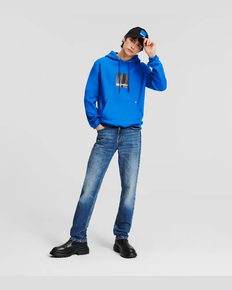 Karl Lagerfeld Slim-fit-jeans, Mann, ROX VISUAL DUNKELBLAU, Größe Rox