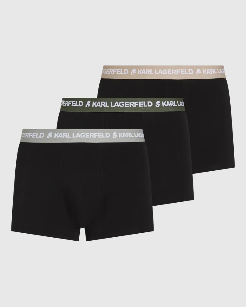 Karl Lagerfeld Boxershorts Mit Logo – 3er-set, Herren, Griffin-thymian-neutral, Größe Griffin-thymian-neutral