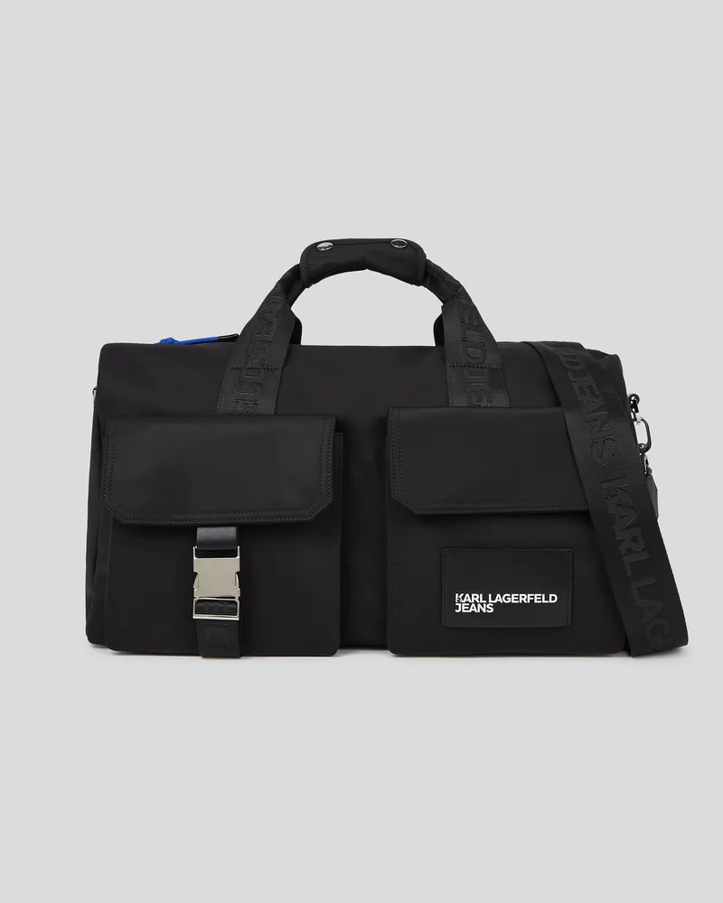 Karl Lagerfeld Weekender-tasche, Mann, Schwarz, Größe Schwarz