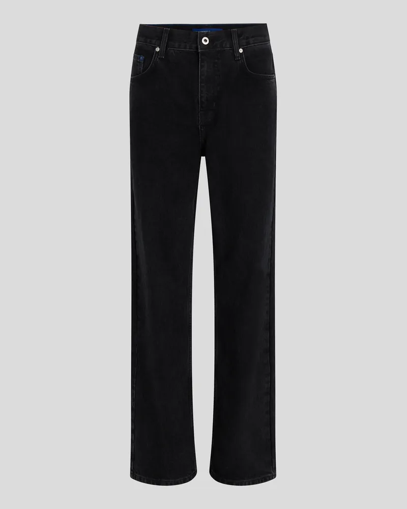 Karl Lagerfeld Legere Jeans, Mann, Gewaschenes Schwarz, Größe Gewaschenes