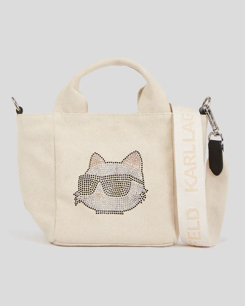 Karl Lagerfeld Ikon choupette-shopper Mit Strass, Frau, Natur, Größe Natur