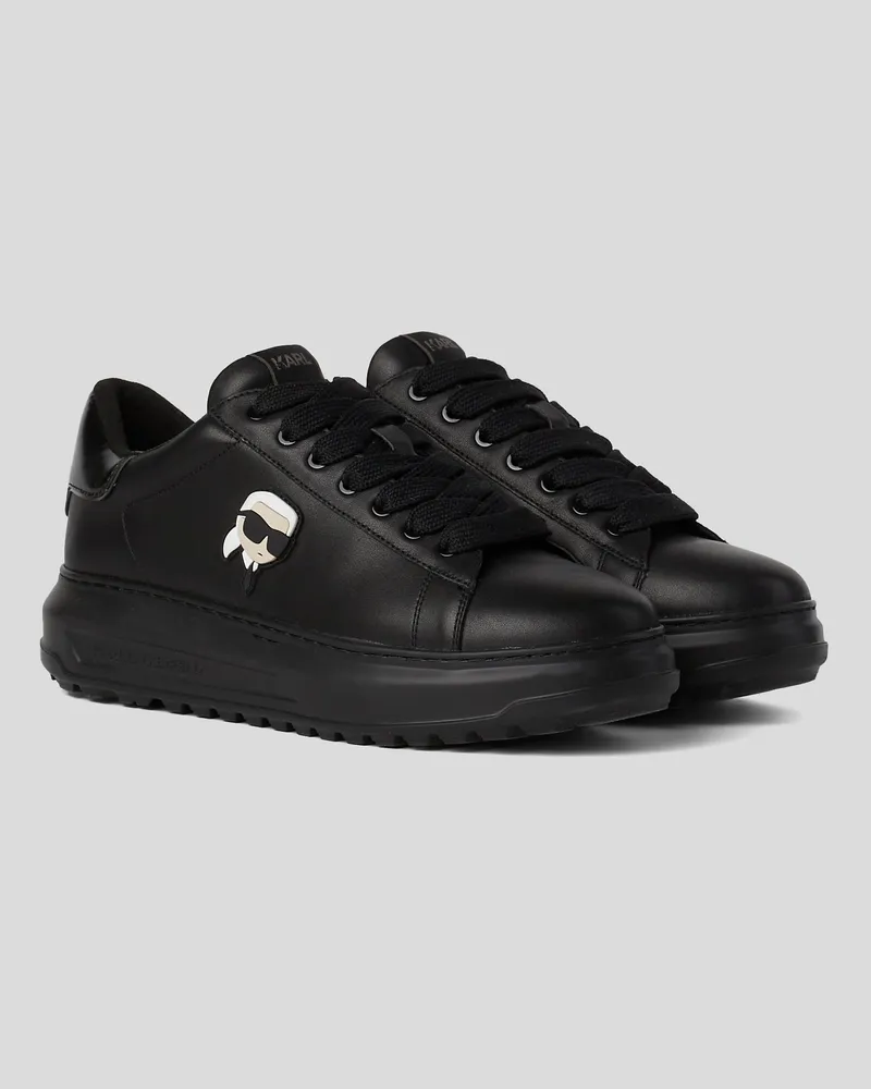 Karl Lagerfeld Ikon nft kapri stollen-sneaker, Mann, Schwarz, Größe Schwarz