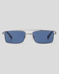 Karl Lagerfeld Klj Sonnenbrille, Mann, Silver Silver