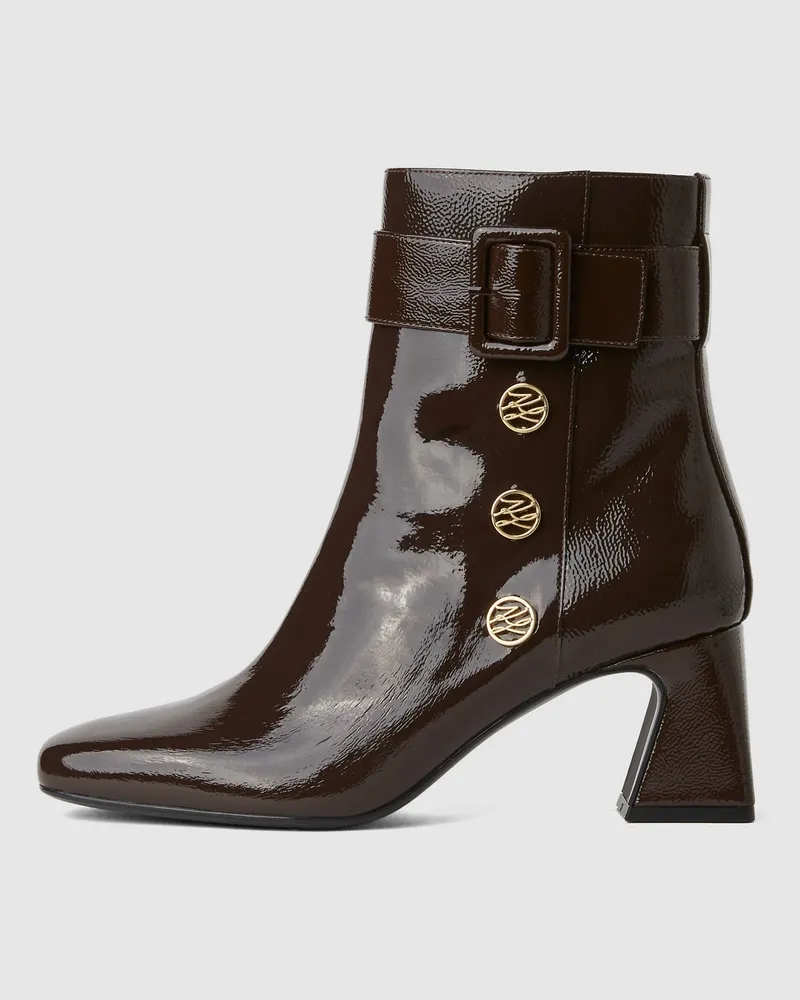 Karl Lagerfeld Beata Autograph Stiefel Mit Mittlerer Schafthöhe, Damen, Braun, Größe Braun