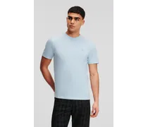 Karl kameo T-shirt, Mann, Cashmere Blue