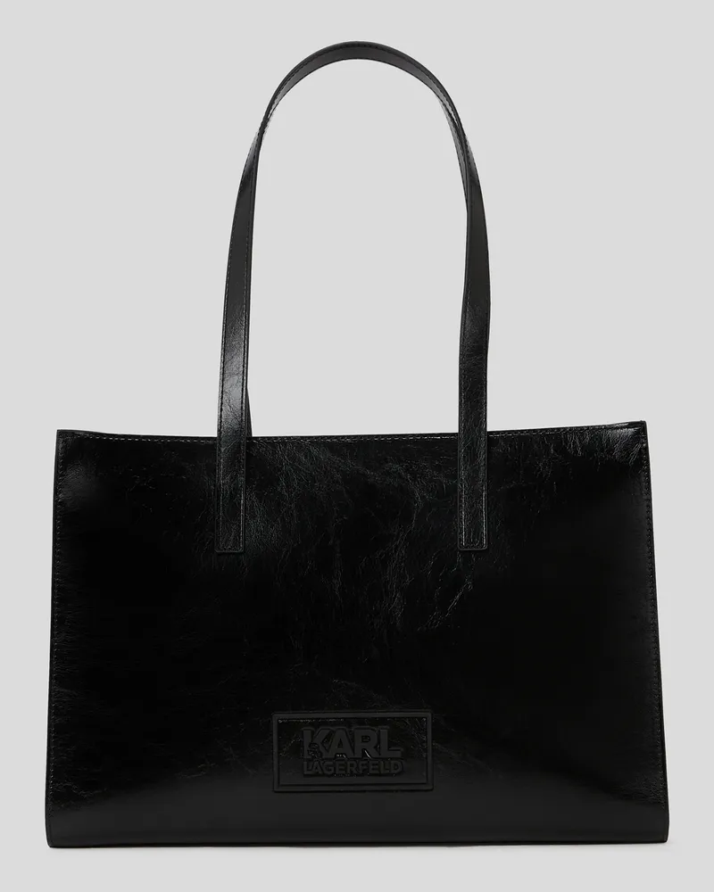 Karl Lagerfeld K/stone Tote-bag, Frau, Schwarz, Größe Schwarz