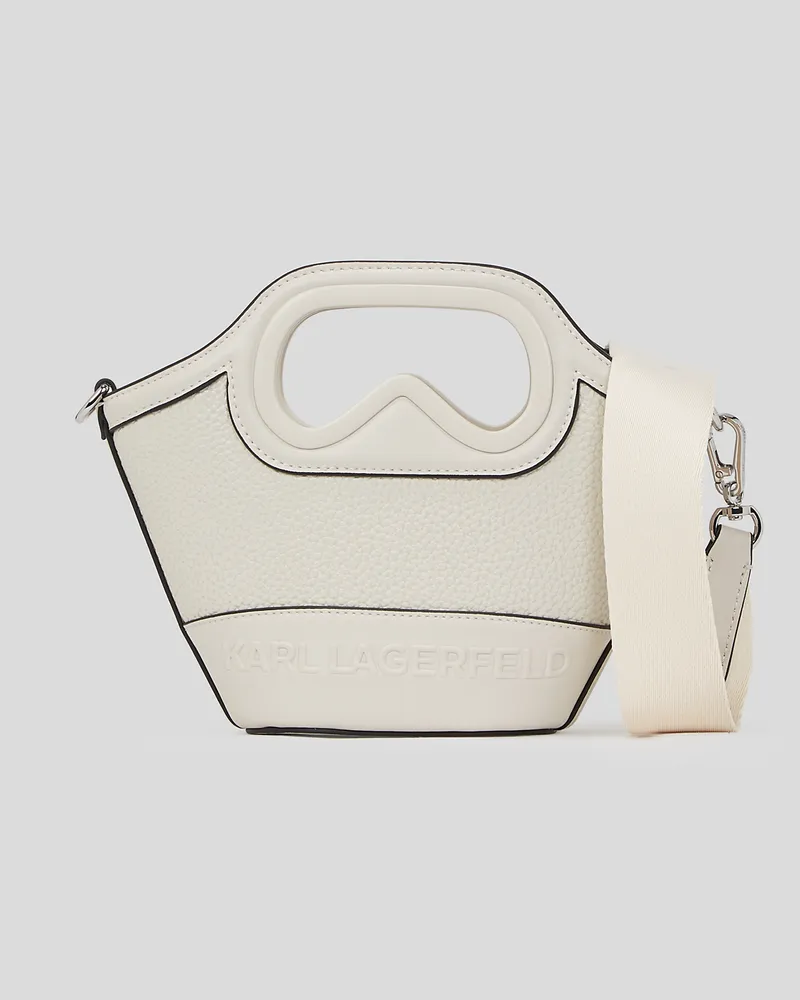 Karl Lagerfeld K/aviator Mini-tote-bag In Tulpenform, Frau, Zement, Größe Zement