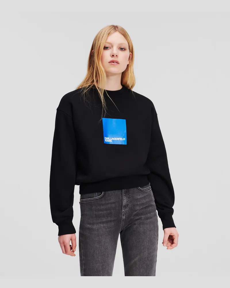Karl Lagerfeld Sweatshirt, Frau, Schwarz, Größe Schwarz